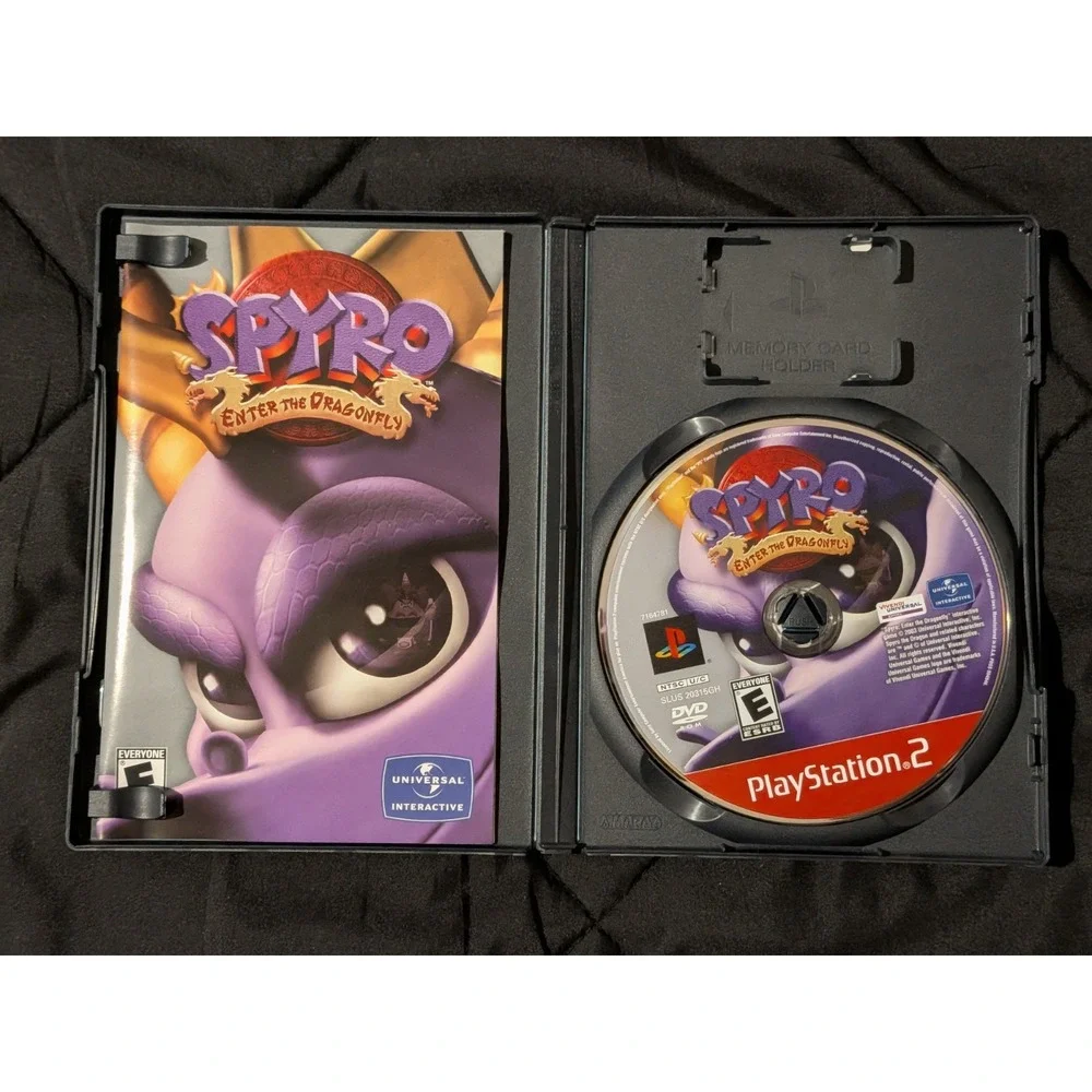 Spyro Enter the Dragonfly Greatest Hits Sony PS2 Playstation 2 CIB Tested
